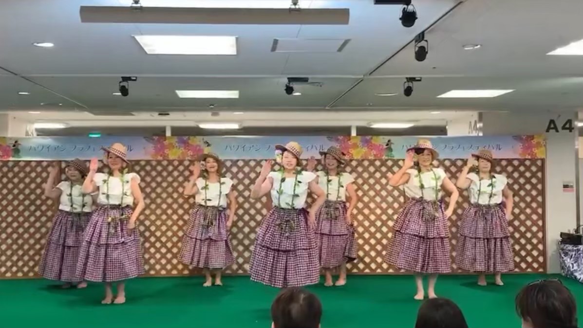 2025年7月13日（日）　 あべのハルカス近鉄本店　ハワイアン フェア